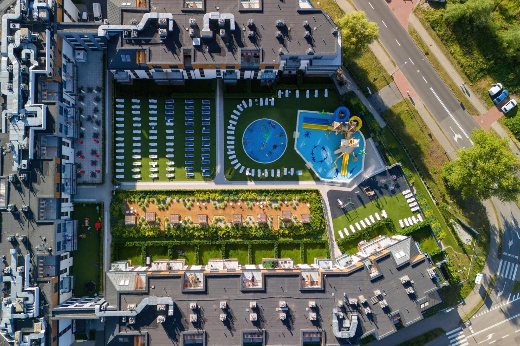 Sun & Beach Apartments Bel Mare With Parking By Noclegi Renters Мендзыздрое Экстерьер фото